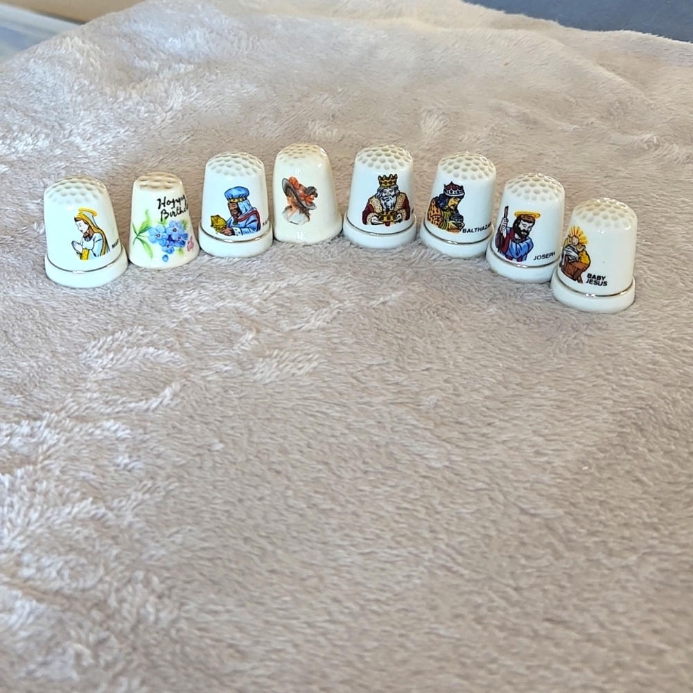 Set of Vintage Thimbles